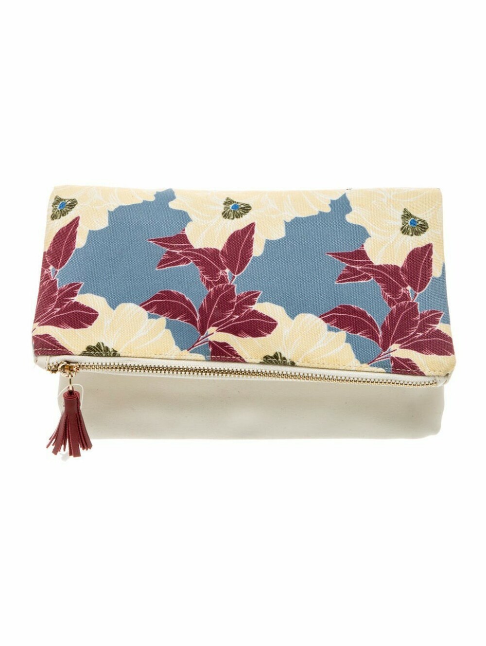 Rachel Pally Reversible Clutch Bloom Floral Multicolor NWOT Foldover